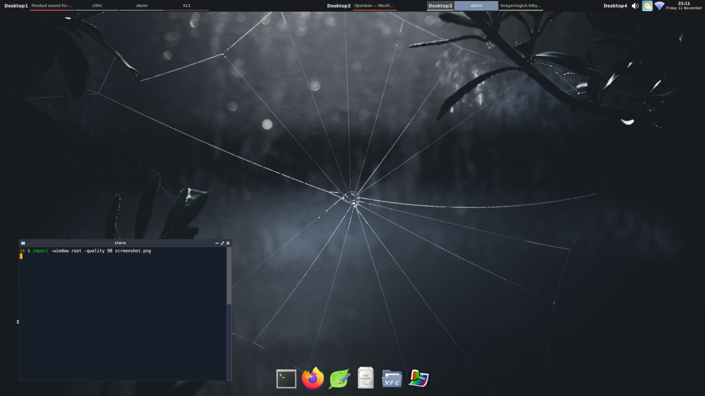 BareGUI na FreeBSD